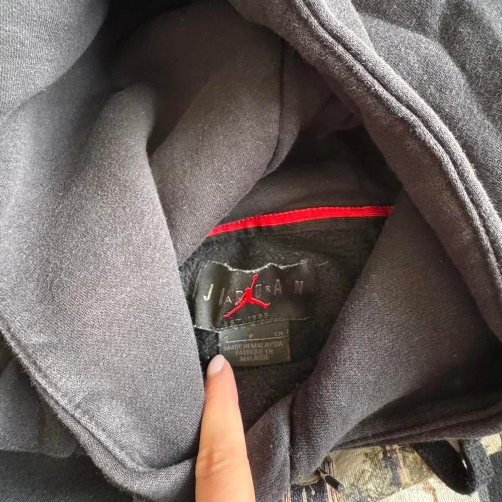 Jordan black hoodie